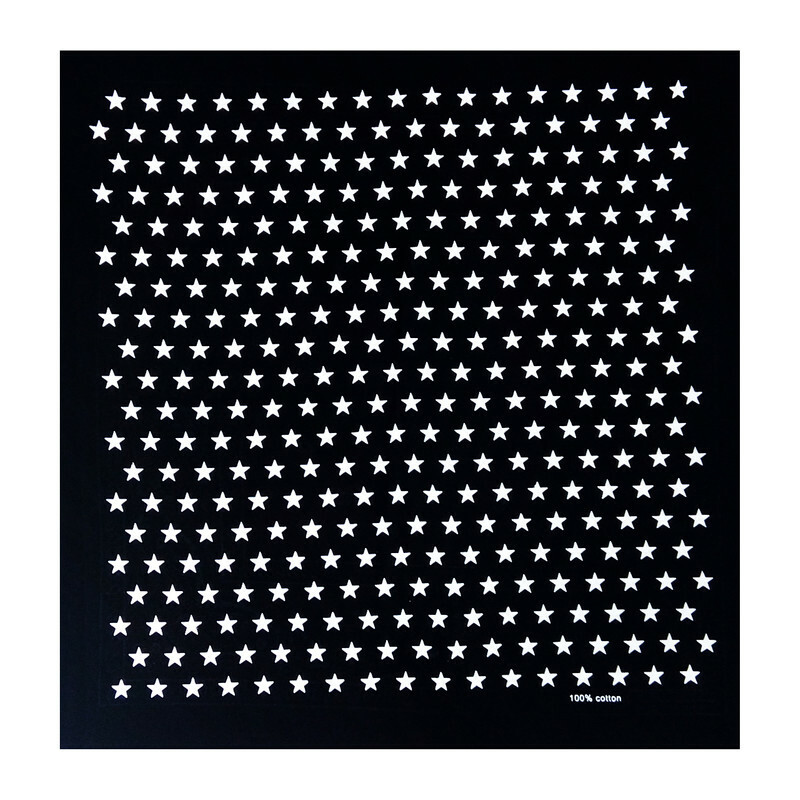 دستمال سر و گردن طرح ستاره