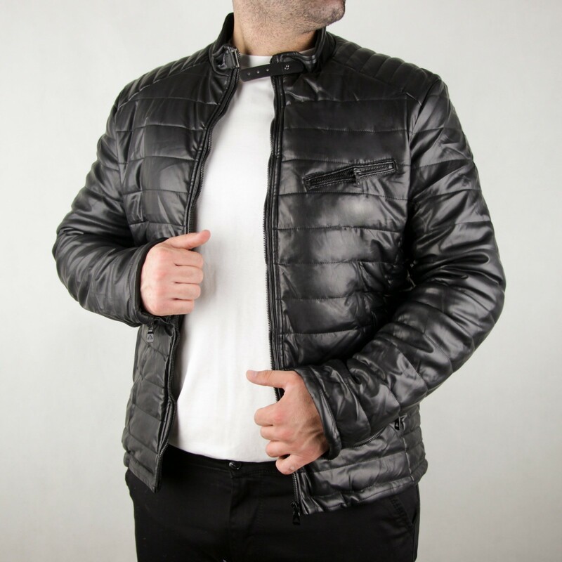 کاپشن مردانه چرم fashion