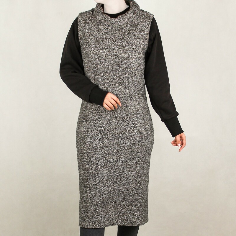 سارافون زنانه بلند بافت