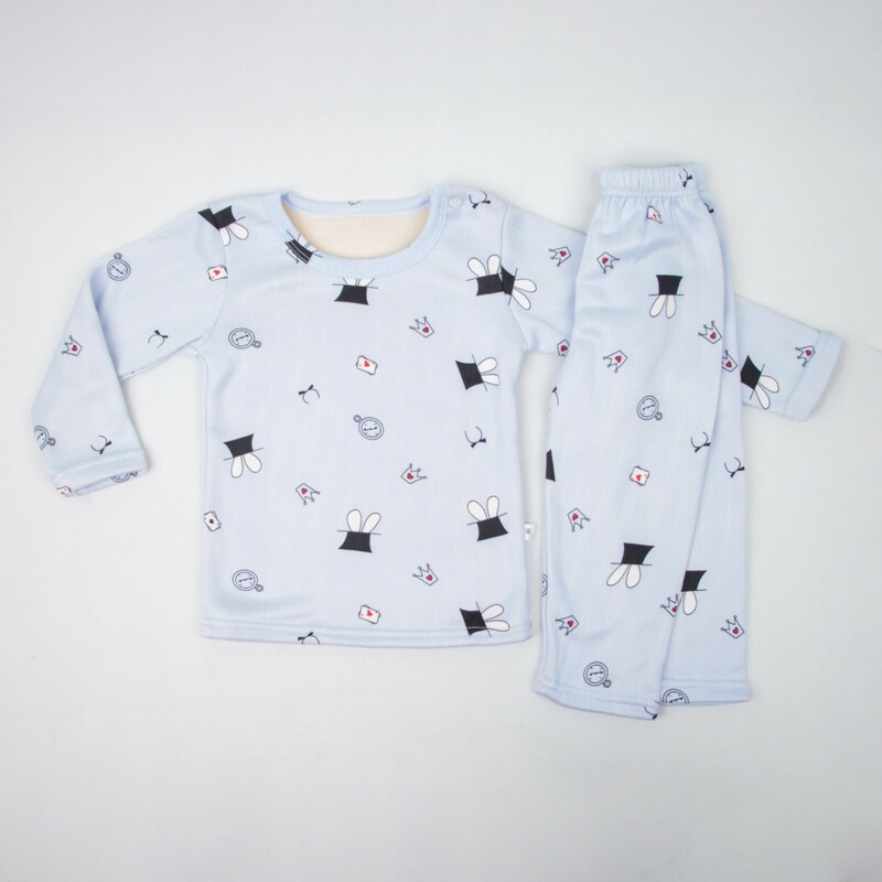 بادی و شلوار نوزادی  طرح دار