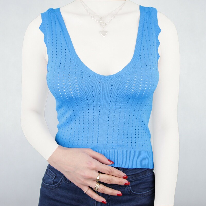 کراپ زنانه بافت