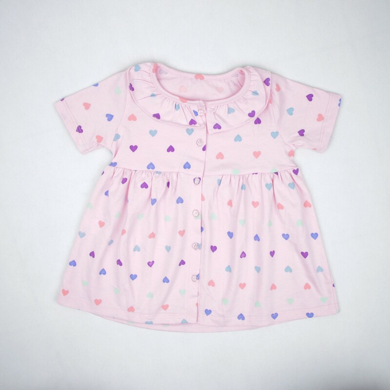 سارافون دخترانه طرح قلبی