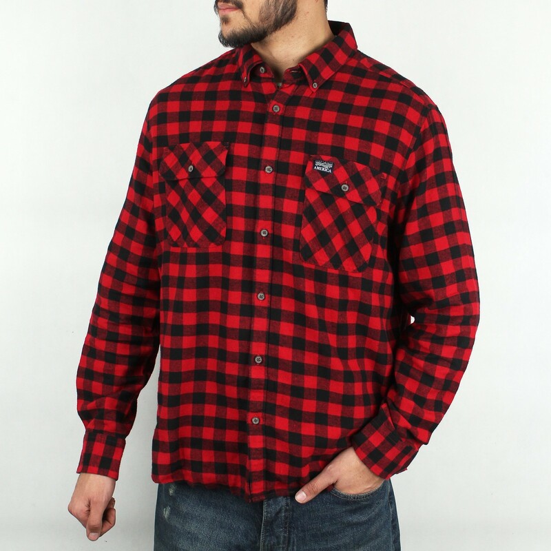 پیراهن مردانه از برند پری الایس در طرح چهار خانه