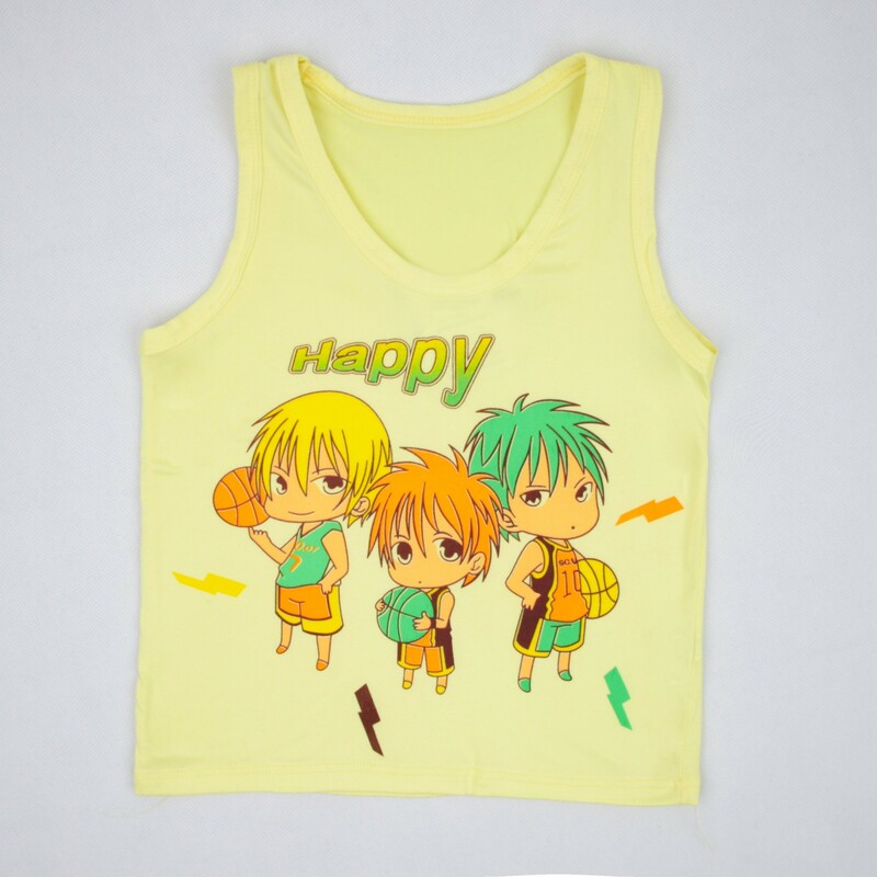 رکابی بچه گانه طرح بسکتبال AEN