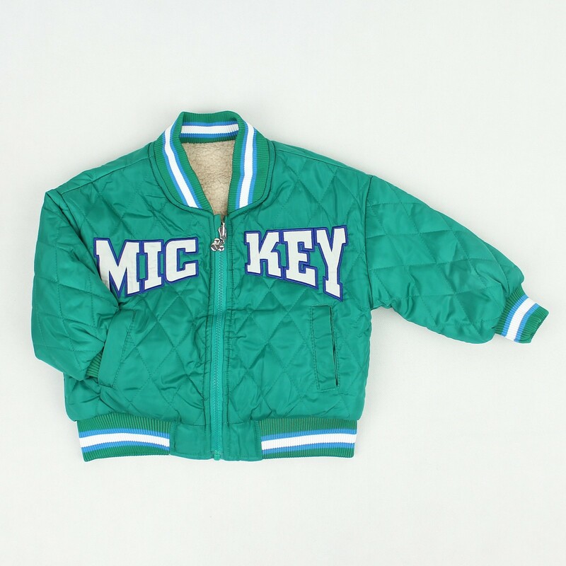 کاپشن بچه گانه طرح mickey  دو رو