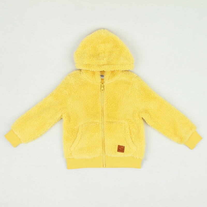 کاپشن بچه گانه تدی بالنو زرد