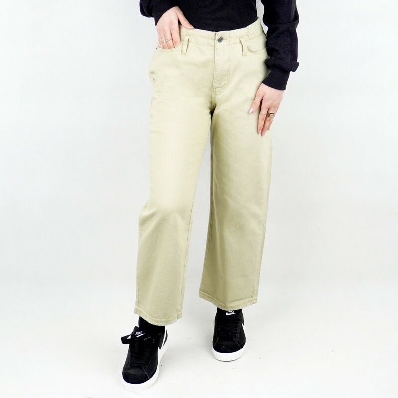 شلوار جین زنانه زیما خاکی