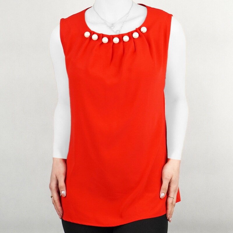 تاپ زنانه بنددار مروارید