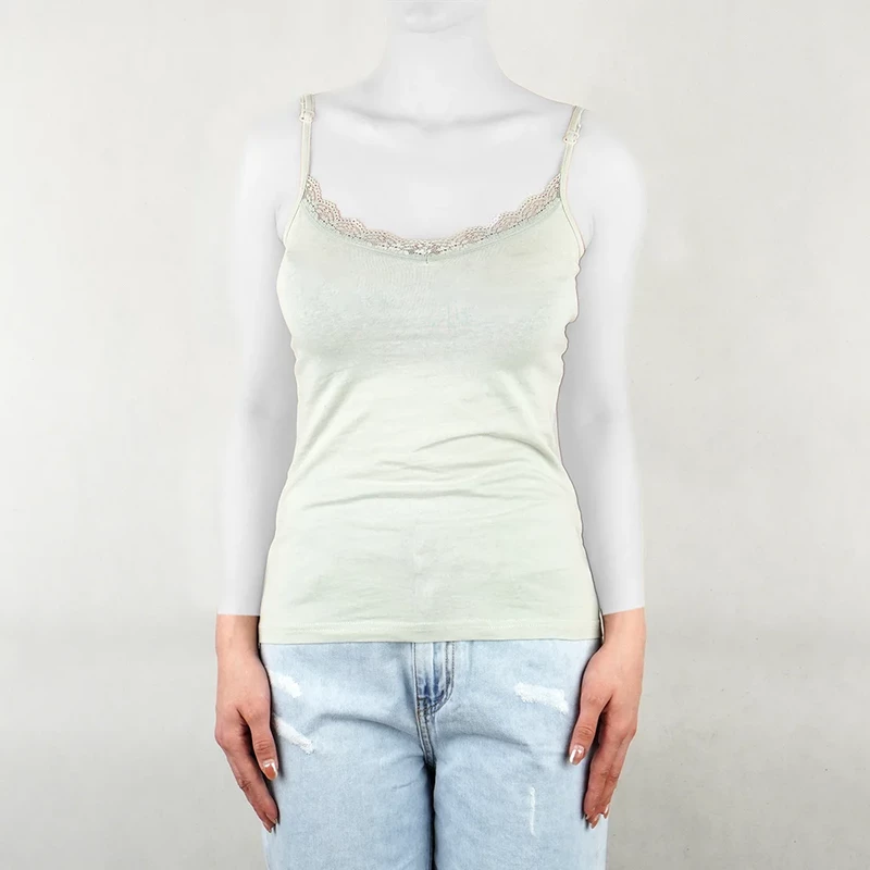 تاپ زنانه دوبنده دار سبز