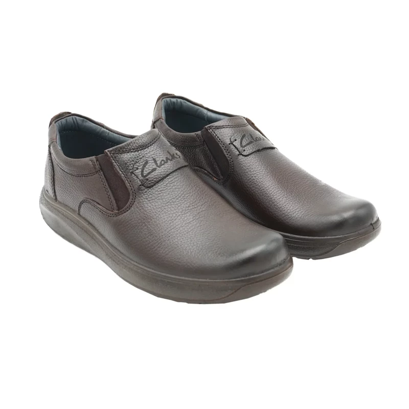 کفش مردانه ترکیبی قهوه ای تیره