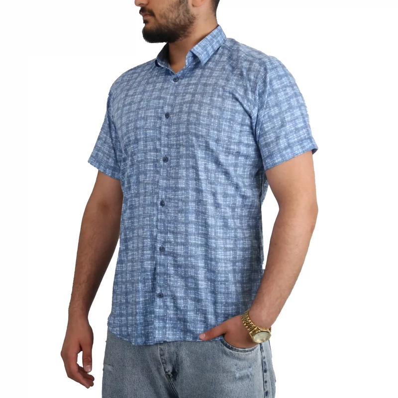 پیراهن مردانه چهارخانه برند ASEN