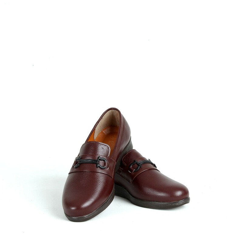 کفش چرم زنانه 756-751-756