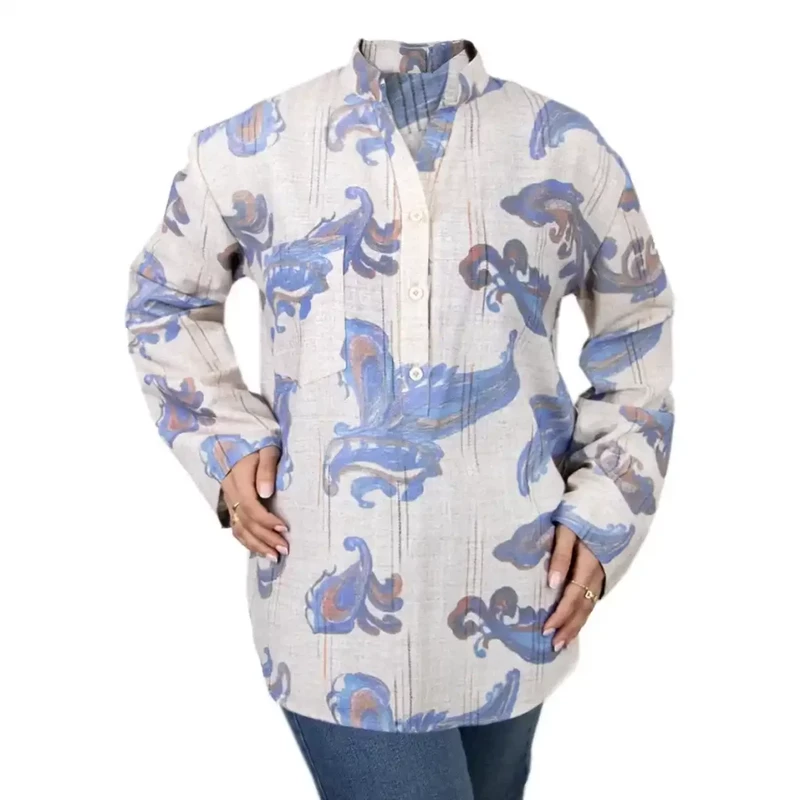 شومیز زنانه لینن 27