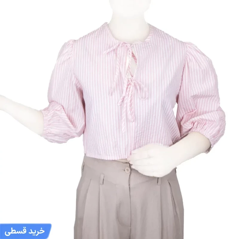 شومیز کراپ راه راه