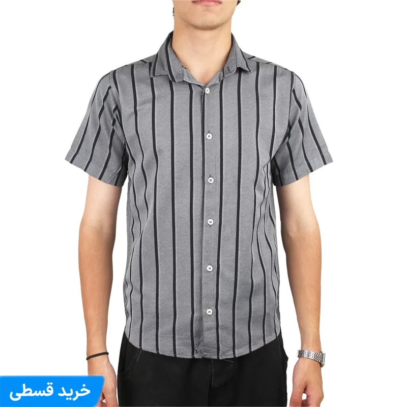 پیراهن مردانه آستین کوتاه 19231