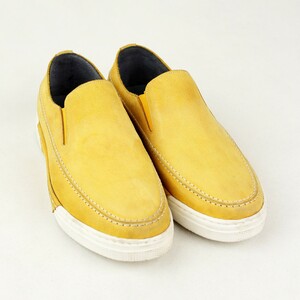 کفش بی بند چرم مردانه