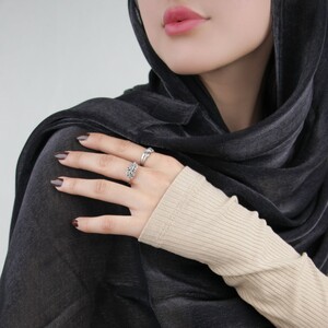 شال زنانه شاین دار حریر