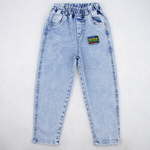 شلوار بچه گانه آبی کم رنگ مام استایل نقلی mark