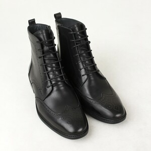 بوت مردانه هشترک مشکی HORN زیپی