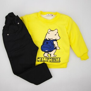 بلوز طرح خرس کوله دار بچه گانه