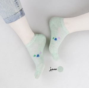 جوراب زنانه طرح کاج