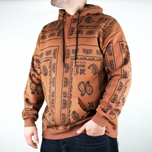 هودی مردانه طرح بته جقه برند STUDIOS 204