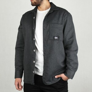 پیراهن مردانه پشمی برند زارا تک جیب