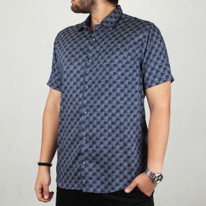 پیراهن مردانه آستین کوتاه ASEN چهارخونه