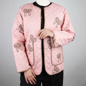 کاپشن زنانه کوتاه طرح خرگوش برند نیزل nizel