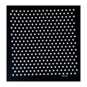 دستمال سر و گردن در طرح ستاره