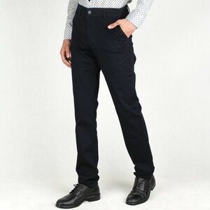 شلوار مردانه کتان ERIZO آبی تیره