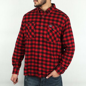 پیراهن مردانه از برند پری الایس در طرح چهار خانه