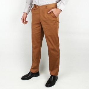 شلوار پارچه ای مردانه ATA MAN قهوه ای 