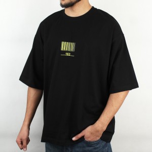 تیشرت مردانه طرح بارکد سایز بزرگ