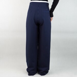 شلوار زنانه راه راه بند دار نیزل