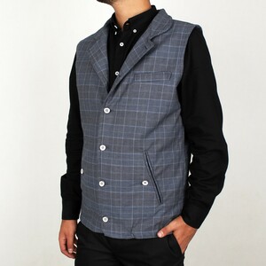 ژیله مردانه آیده آل پارچه لینن