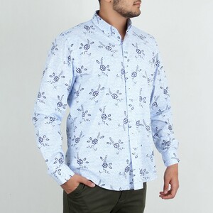 پیراهن مردانه گل دار