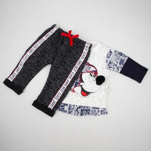 ست دورس و شلوار طرح میکی موس