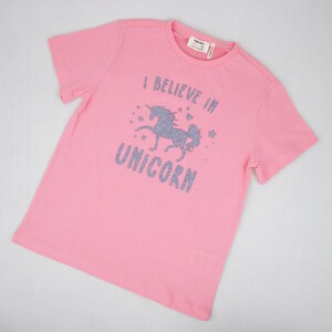 تیشرت دخترانه کوتون طرح یونی کورن