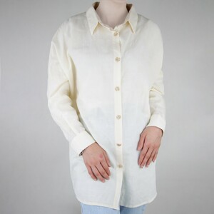 مانتو لینن زنانه ترک توپی آستین مچی D&amp;M