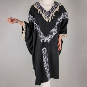 کفتان زنانه  یقه هفتی طرح لوزی