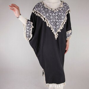 کفتان زنانه یقه هفتی دور یقه گل