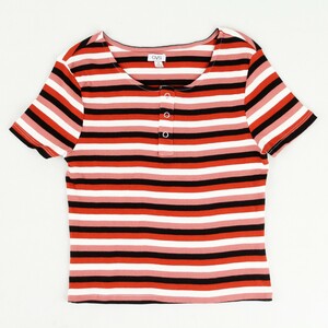 کراپ دخترانه راه راه ovs