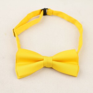 پاپیون مردانه زرد