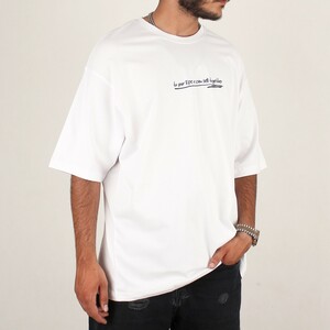 تیشرت مردانه سایز بزرگ از برند breshka  طرح TO YOUR LIFE