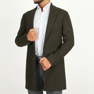 پالتو  مردانه از برند cermony مدل فوتر دودکمه ایتالیایی