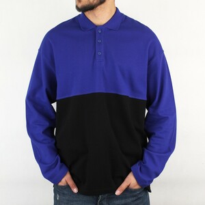 بلوز  مردانه یقه دار  سایز بزرگ دو رنگ