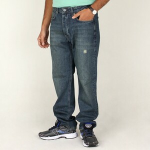 شلوار مردانه جین زاپ دار  tommy hilfiger