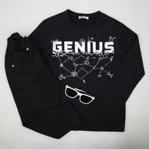 بلوز پسرانه پسرانه طرح دار مشکی koton