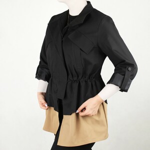 بارانی زنانه دو رنگ نیزل nizel